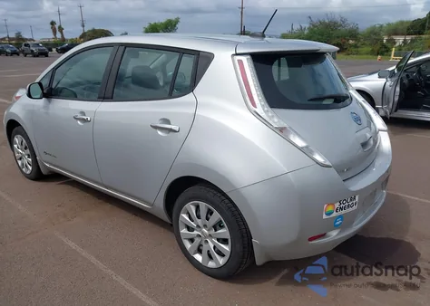 2017 Nissan Leaf S из США, поврежденный, VIN 1N4BZ0CP7HC306376